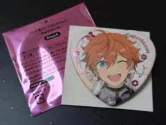 【即日発送】スタフォニ　明星スバル　ハート缶バッジ