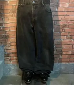 USA古着 Levi’s リーバイス 505 ブラックデニム ワイド バギー