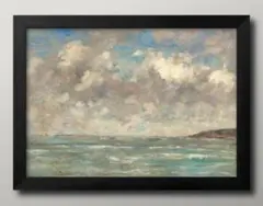 16111■A3アートポスター『ウジェーヌ・ブーダン』絵画 イラスト マット