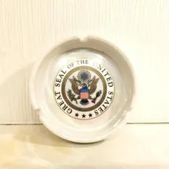 ミッドセンチュリー クリスタルアッシュトレイ 置物