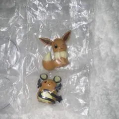 カプセルトイ ポケモンしっぽみてみて！フィギュア3 【イーブイ デデンネ】