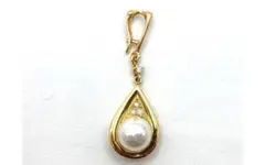 MIKIMOTO K18　ペントップ　パール7.3mmのサムネイル