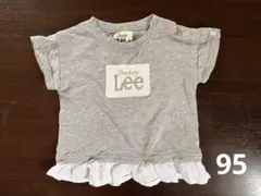 Buddy Lee ロゴTシャツ フリル　半袖　綿100% グレー 95のサムネイル