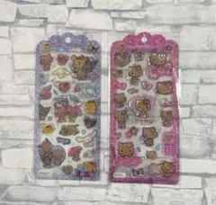 サンリオ ハローキティ ドロップジェリーシール 日焼けキティ 2枚セット