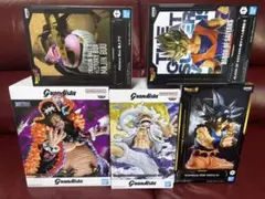ドラゴンボール ワンピース フィギュア 4種セット - メルカリ