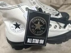 【新品】Converse All Star 100 Chunk HI 25㎝