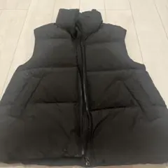 GU ブラック ダウンベスト