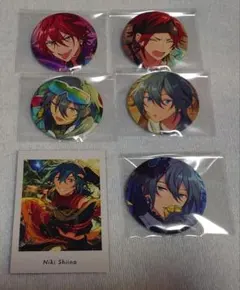 あんスタ　缶バ　ぱしゃっつ　天城燐音　椎名ニキ