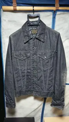 izreel × duvetica コーティングデニムダウン