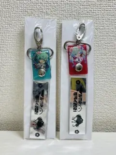 初音ミク マジミラ JPツアー ミニのぼり 銀テープストラップ ミニのぼり - 初音ミク JAPAN LIVE TOUR 2025 OFFICIAL GOODS STORE