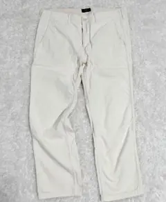 SHIPS　シップス　コーディロイパンツ　白　メンズ　33