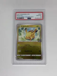 ピカチュウ psa10 25th ANNIVERSARY GOLDEN BOX