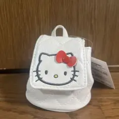 ハローキティ キルト　小型バッグ ホワイト