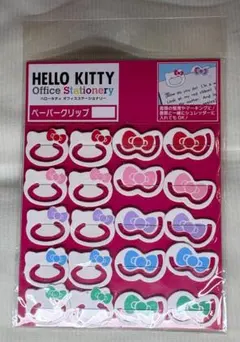 ハローキティ ペーパークリップ 신품 미사용