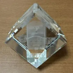 HOYA CRYSTAL エジプト風 ヒエログリフ ピラミッド型 クリスタル HOYA CRYSTAL エジプト風 ヒエログリフ ピラミッド型 クリスタル