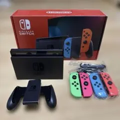 Nintendo Switch 本体 青/赤 カラージョイコン付き