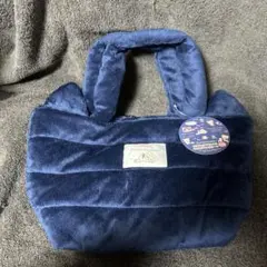 2018年レア　コリラックマキャット　ネコ耳ダウン風トート　紺　新品タグ付き