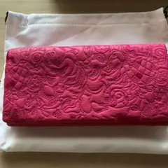 値下げ ツモリチサト 刺繍レザー 長財布 美品のサムネイル