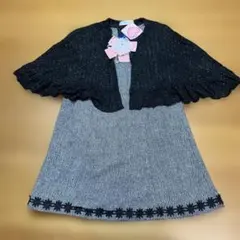 ノースリーブワンピース とケープ120