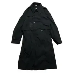 【90s】ミリタリー DSCP トレンチコート 38L メンズ FREE相当 黒のサムネイル