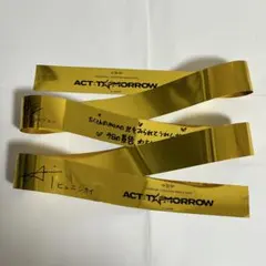 TXT 落下物 金テ 金テープ act:tomorrow 銀テ 銀テープ 美品
