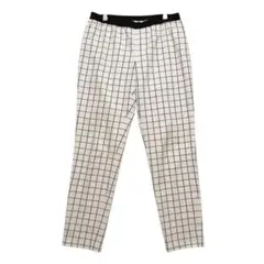 日本製【ドゥトゥシェ】 ウインドウペンチェック ストレッチ パンツ (3) 配色