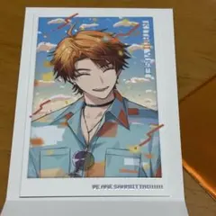 三ミ一体 チェキ 北見遊征 レア にじさんじ ランダムチェキ風カード カード