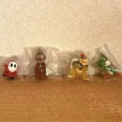 スーパーマリオ めじるしアクセサリー ①クッパ ②クリボー③ヨッシー④ヘイホー
