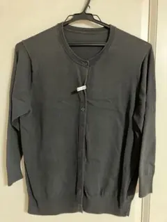 無印良品　カーディガン 七分袖　L