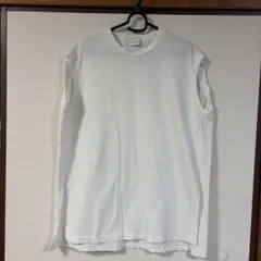 ADAM ET ROPÉ ノースリーブ Tシャツ ホワイト