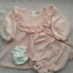 ワンピース 80cm　白い靴下のオマケ付き