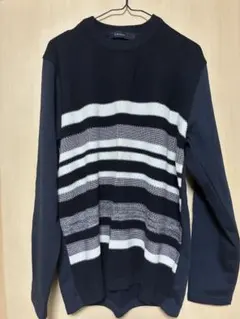 RAGEBLUE ストライプセーター Lサイズ