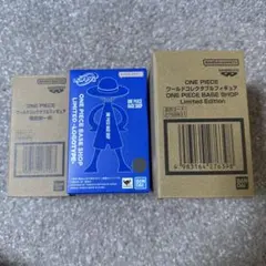 新品未開封 ワンピースベースショップ ワーコレ2種 + ルフィズ 尾田