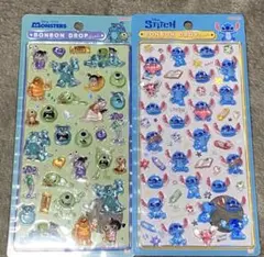 【正規品】　ボンボンドロップシール モンスターズインク　スティッチ