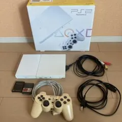 PlayStation 2 本体 ホワイト 付属品あり