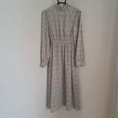 美品　NICECLAPP カモフラ　シャーリング　ワンピース　サイズF