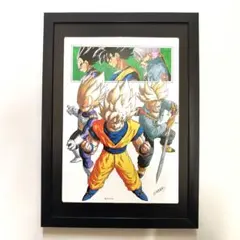 ドラゴンボール 扉絵 イラスト 額付き No.200 ① - メルカリ