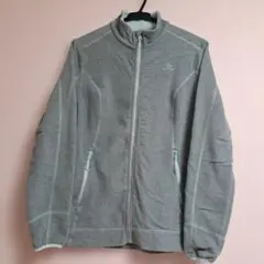 ケシュア　レディース　フリースジャケット　くすみグリーン　М