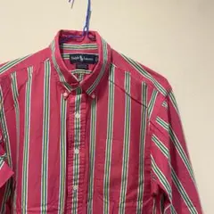 Ralph Lauren Ellington ストライプシャツ L 派手シャツ