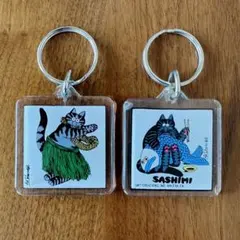 レア品【ビンテージ】クリバンキャット　クレイジーシャツ　ハワイ【キーホルダー】