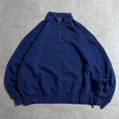 GAP オールドギャップ ハーフジップスウェット ロゴ y2k シティボーイのサムネイル