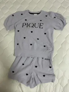 ハート柄 ルームウェアセット