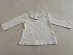 UNIQLO ベビー長袖カットソー90cm ホワイト