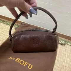 HIROFU ヒロフ アクセサリー ポーチ ミニ　ブラウンのサムネイル