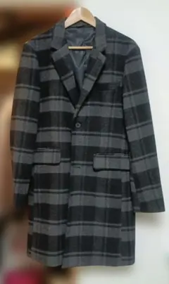 RAGEBLUE チェスターコート Mサイズ チェック柄