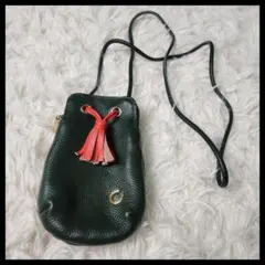 【未使用】ドクターコパ Copa Club 風水 ミニショルダーバッグ タッセル