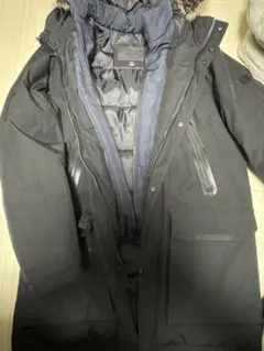 マイケルコース　ダウンジャケット ファー付き