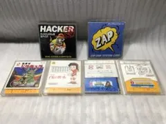 任天堂 ディスクシステム ソフト セット HACKER ザップディスクカード