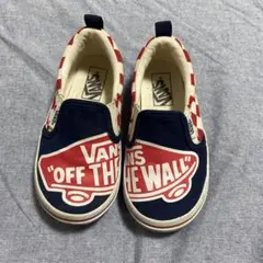 VANS★スリッポン★18cm★チェッカーフラッグ