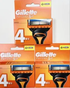 Gillette フュージョン 5+1 替刃 4個入×6箱セット - メルカリ